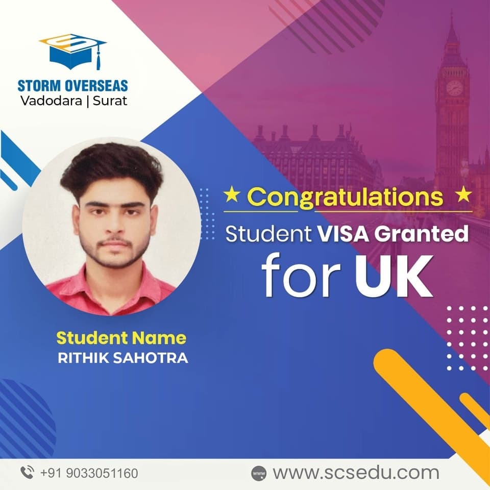 Storm Overseas guided student