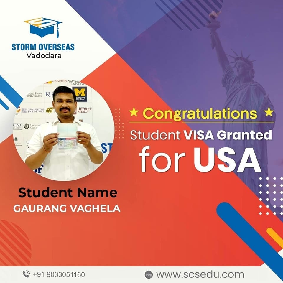 Storm Overseas guided student