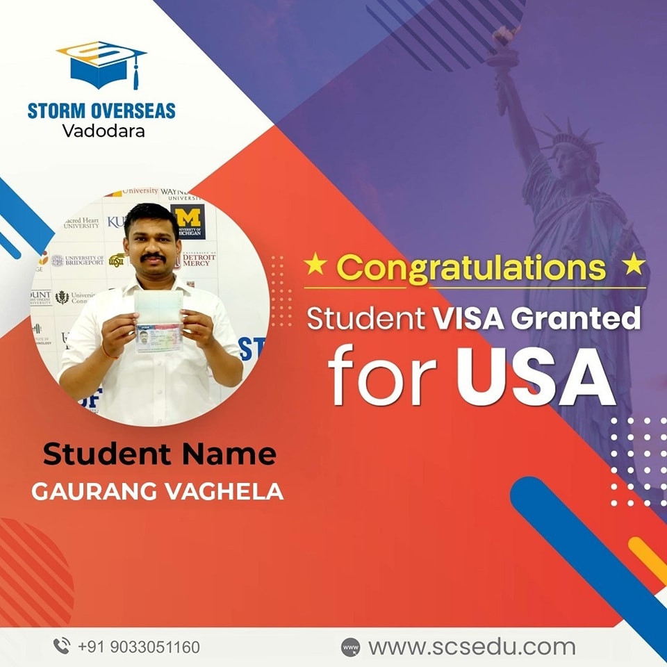 Storm Overseas guided student